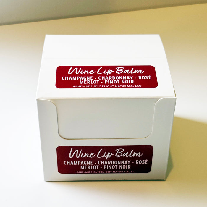 Wine Lip Balm Counter Display - Andrew Peller UPC