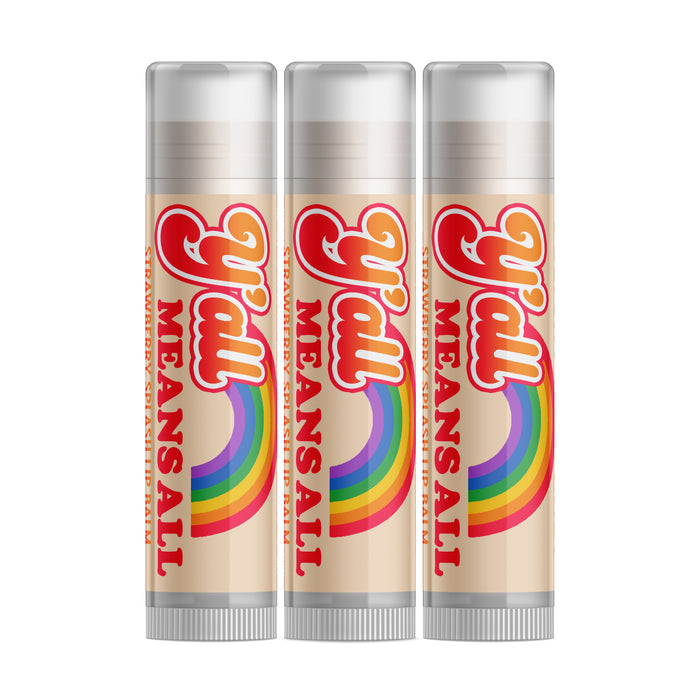 Y'all Means All Lip Balm - Three Pack