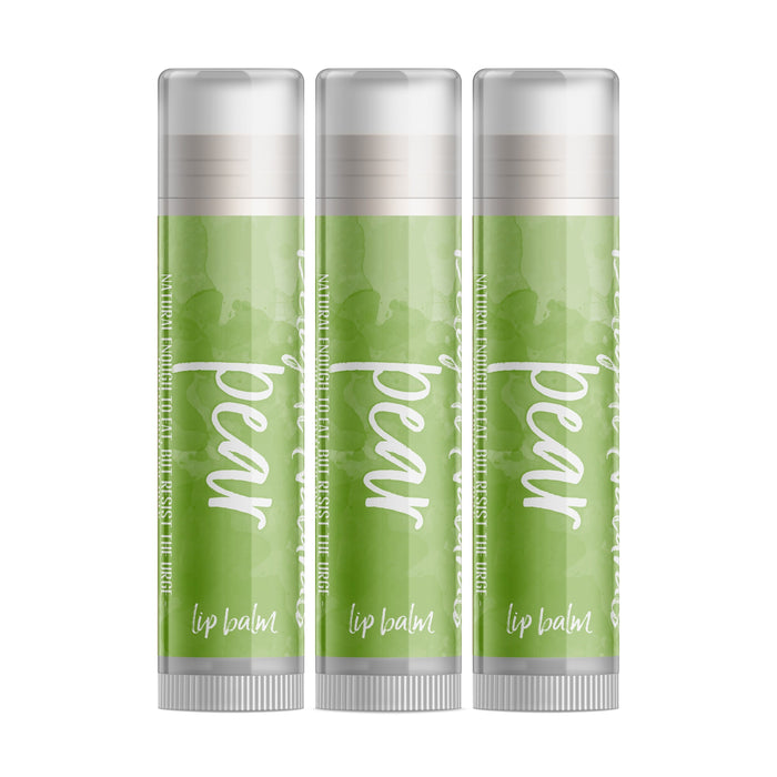 Pear Lip Balm - Three Pack