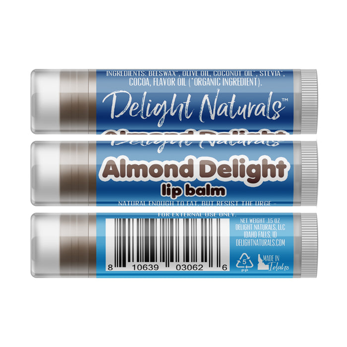 Almond Delight Lip Balm - Three Pack