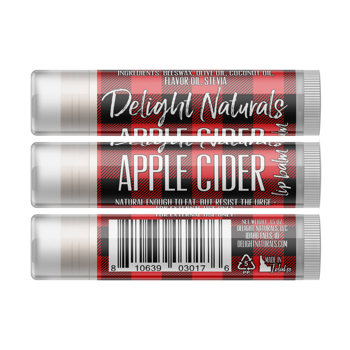 Apple Cider Lip Balm - Three Pack