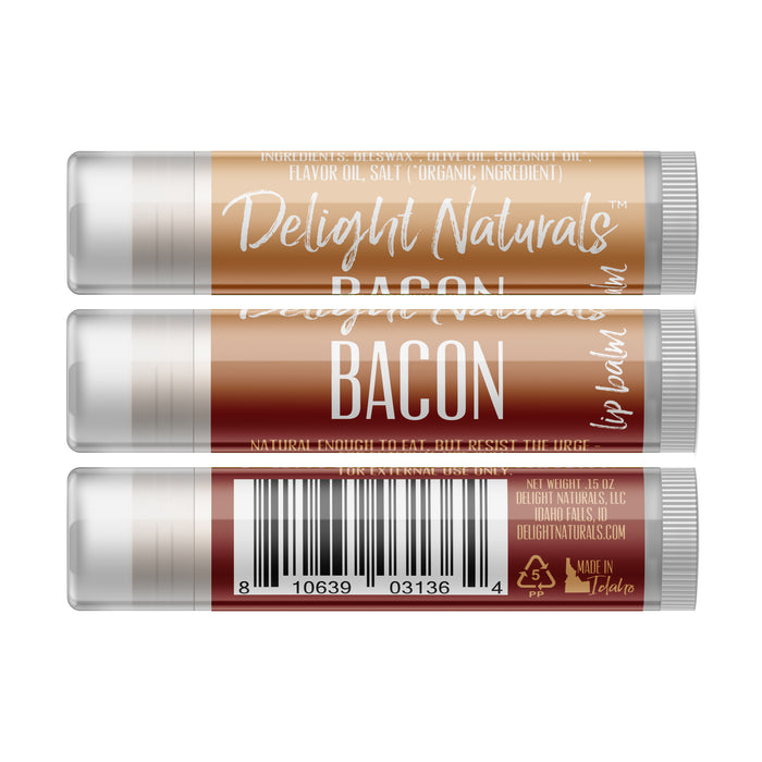 Bacon Lip Balm - Three Pack