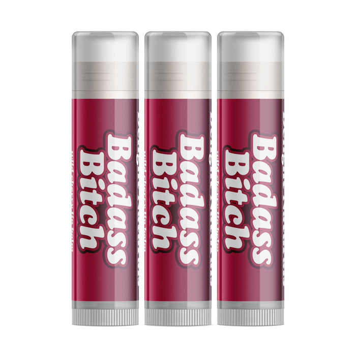 Badass Bitch Lip Balm - Three Pack