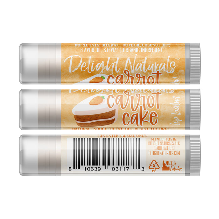 Carrot Cake Lip Balm - Three Pack