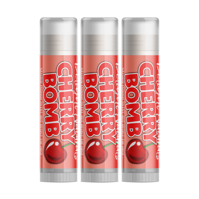Cherry Bomb Lip Balm - Three Pack