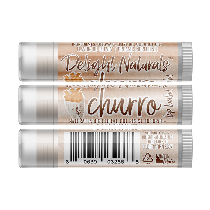 Churro Lip Balm - Set of Three