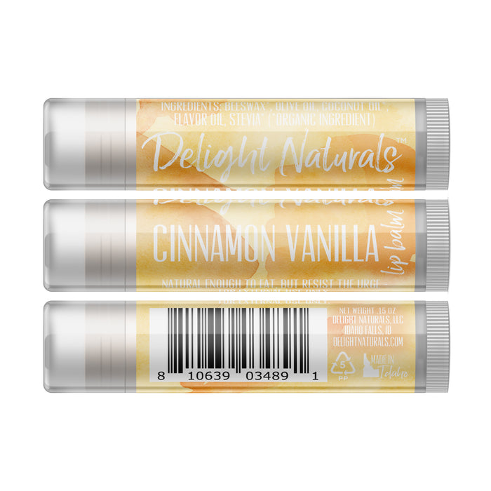 Cinnamon Vanilla Lip Balm