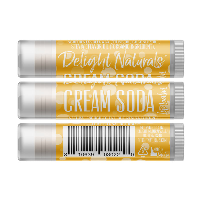 Cream Soda Lip Balm - Three Pack