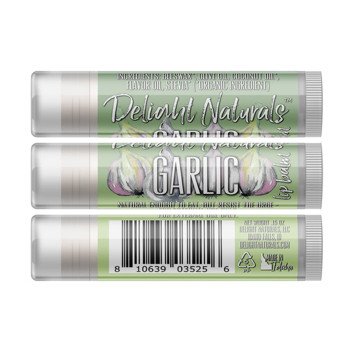 Garlic Lip Balm Three Pack