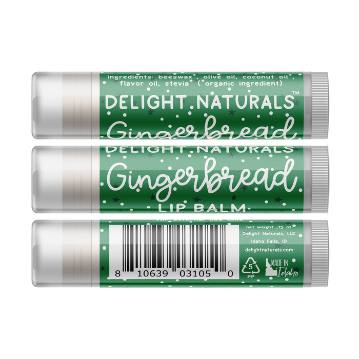 Gingerbread Lip Balm - Three Pack