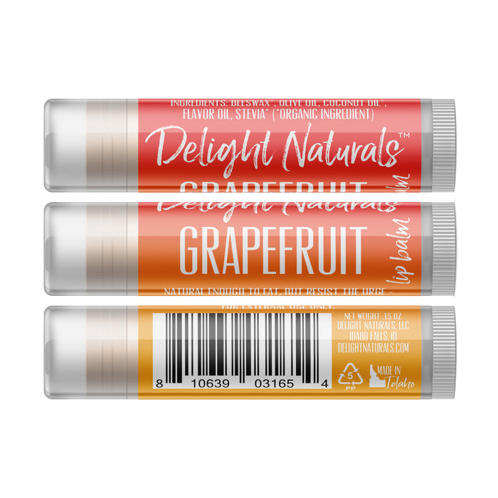 Grapefruit Lip Balm - Three Pack