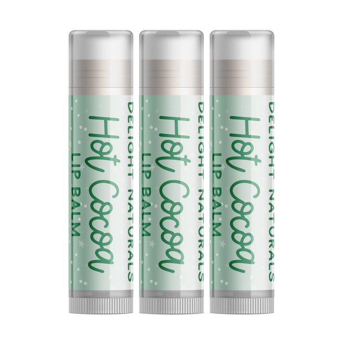Hot Cocoa Lip Balm - Three Pack