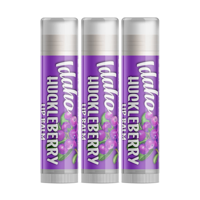 Idaho Huckleberry Lip Balm - Three Pack