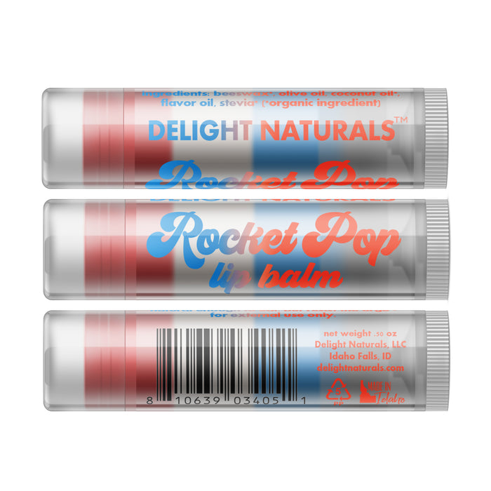 Jumbo Rocket Pop Lip Balm