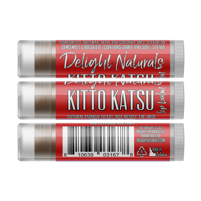 Kitto Katsu Lip Balm - Three Pack