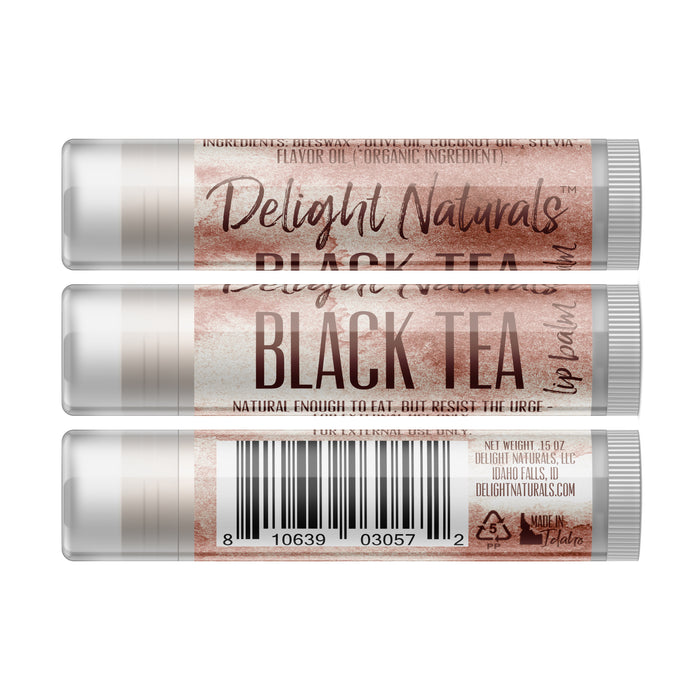 Black Tea Lip Balm - Three Pack