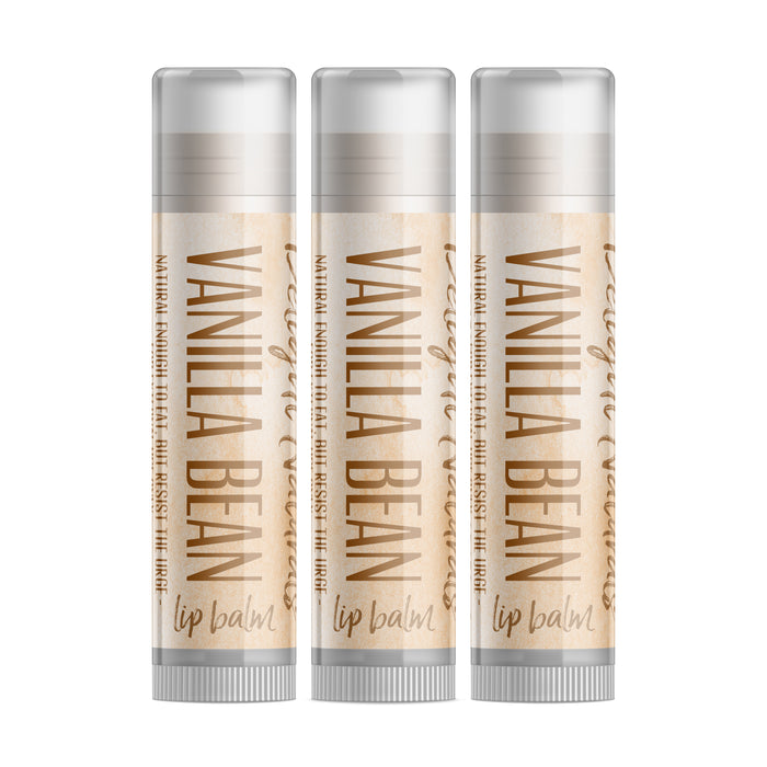 Vanilla Bean Lip Balm - Three Pack