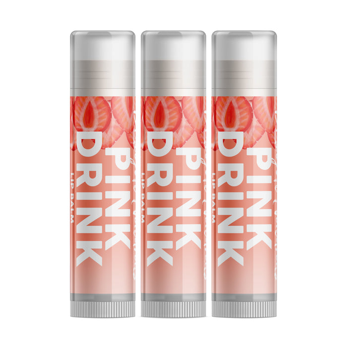 Pink Drink Lip Balm Three Pack