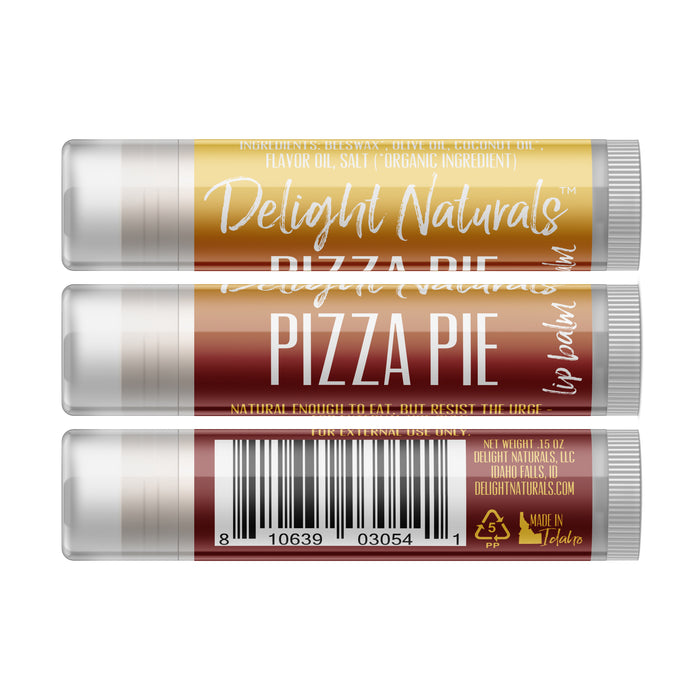 Pizza Pie Lip Balm - Three Pack