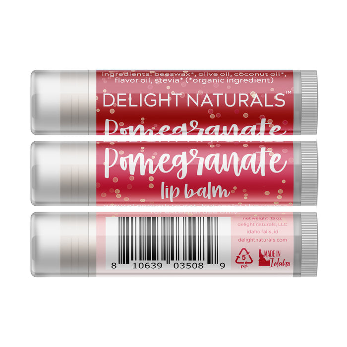 Jumbo Pomegranate Lip Balm