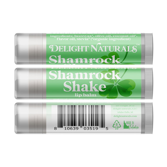Shamrock Shake Lip Balm - Three Pack - St. Patrick's Day