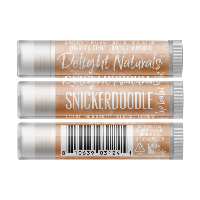 Snickerdoodle Lip Balm - Three Pack