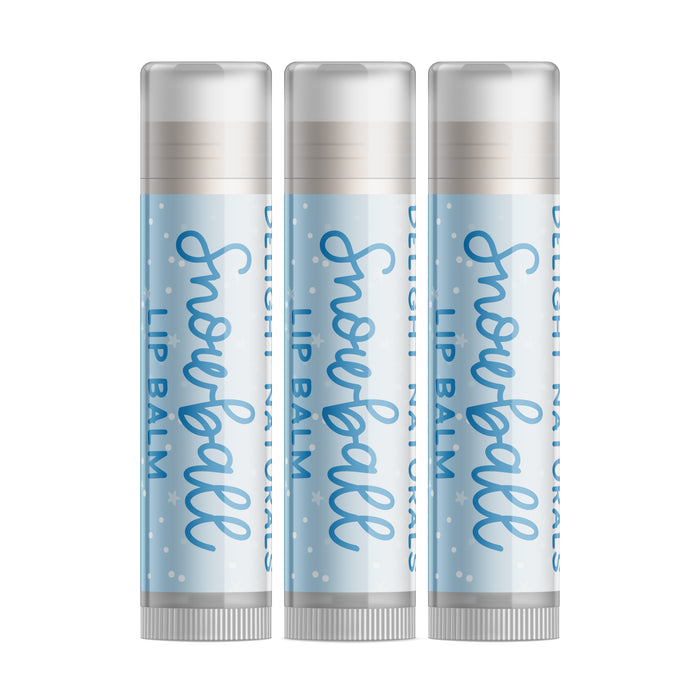 Snowball Lip Balm - Three Pack