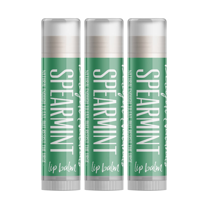 Spearmint Lip Balm - Three Pack