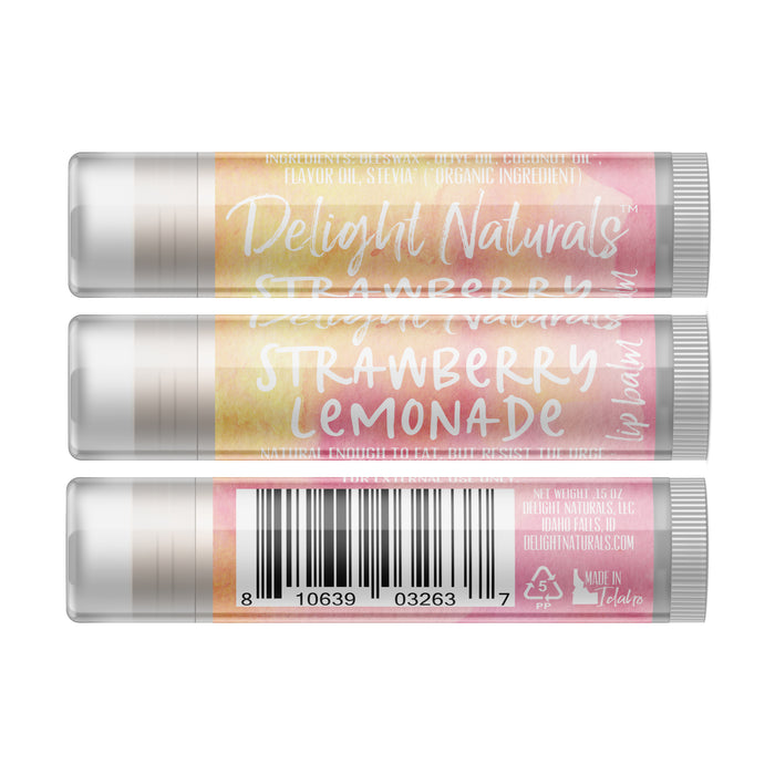 Strawberry Lemonade Lip Balm - Three Pack
