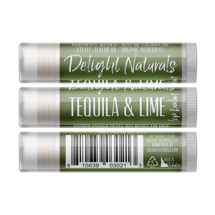 Tequila and Lime Lip Balm - Three Pack