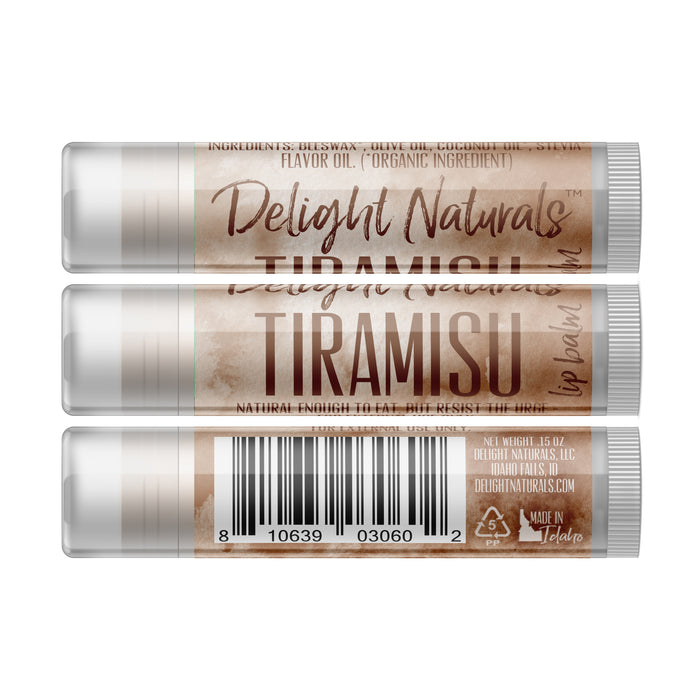 Tiramisu Lip Balm - Three Pack