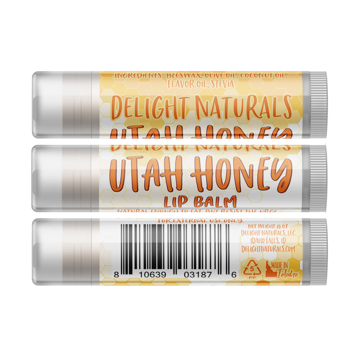 Utah Honey Lip Balm - Three Pack