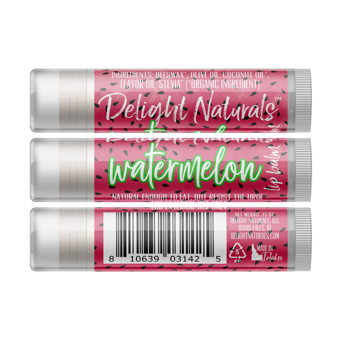 Watermelon Lip Balm - Three Pack