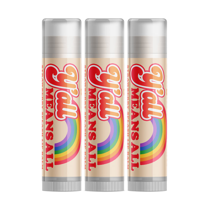 Y'all Means All Lip Balm Three Pack